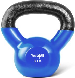 Yes4All Vinyl Coated Kettlebell